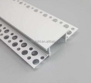 Profilo LED Incassato Stile Moderno con Copertura <span class=keywords><strong>in</strong></span> <span class=keywords><strong>Alluminio</strong></span> e Driver Interno, Profilo a T Triangolare/Ad Angolo per Illuminazione - Product Image 5