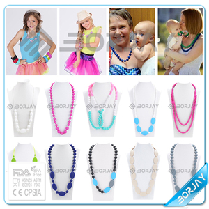 Vendido más colorido collar de <span class=keywords><strong>chicle</strong></span> de calidad alimentaria del experimentado fabricante chino - Product Image 1