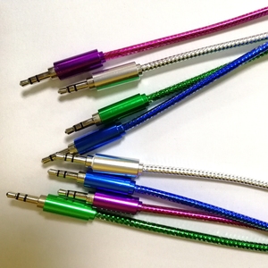 <span class=keywords><strong>สาย</strong></span>ถักไนลอนหลากสี 3.5 มม. สำหรับส่งสัญญาณเสียงและวิดีโอแบบสเตอริโอ <span class=keywords><strong>AUX</strong></span> - Product Image 6
