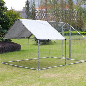Carrera de pollo Coop Rabbit Hutch Guinea cerdo gato pato gallina Chook carcasa 4m x 3m - Product Image 1