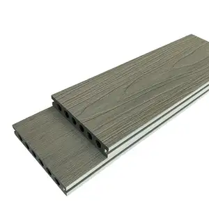 Thời Tiết Kháng 138*23 Water Proof Long Lasting Wood Plastic Deck Composite Decking Ban Flooring Đối Với Ngoài Trời Patio