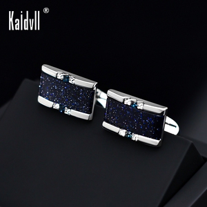 Boutons <span class=keywords><strong>de</strong></span> <span class=keywords><strong>manchette</strong></span> bleu foncé <span class=keywords><strong>et</strong></span> <span class=keywords><strong>pince</strong></span> à <span class=keywords><strong>cravate</strong></span> ensemble cadeau boutons <span class=keywords><strong>de</strong></span> <span class=keywords><strong>manchette</strong></span> ciel étoilé hommes - Product Image 2