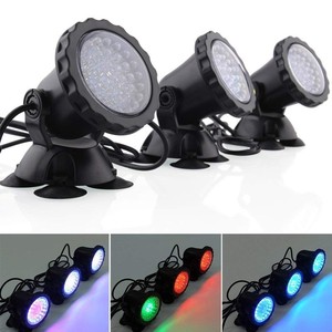 Ganmeorv Rts IP68 Rgb <span class=keywords><strong>Aquarium</strong></span> Spot Light Volledige Spectrum Lamp Voor Marine Coral Reef Fish Tank MB-101 1 In 1 set - Product Image 5