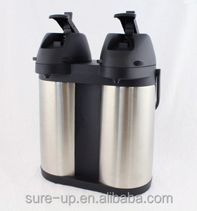 Hot Products Double Body Twins Vacuum Airpot Dispenser d'<span class=keywords><strong>acqua</strong></span> Thermos in acciaio inossidabile per Office Hotel Coffee Shop [ - Product Image 3