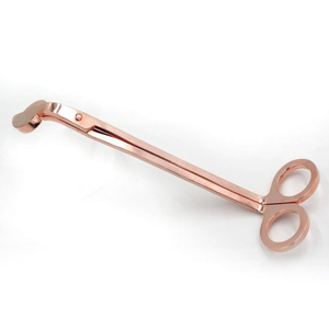 Luxury Wholesale Stock Custom Logo Rose Gold Sharp <strong>Candle</strong> <strong>Wick</strong> <strong>Trimmer</strong> for Cutting Wood <strong>Wicks</strong> and Cotton <strong>Wicks</strong> - Product Image 6