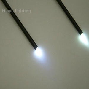 Câble de fibre <span class=keywords><strong>optique</strong></span> en plastique à extrémité lumineuse pour éclairage d'étoiles en fibre <span class=keywords><strong>optique</strong></span> de piscine, avec gaine en PE noir - Product Image 5