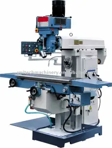 Turret Milling machine Horizontal and vertical, taiwan made mill head