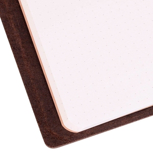 Nhật Ký Da Có Thể Nạp Lại Tùy Chỉnh Bìa Mềm Trơn Nhật Ký Kế Hoạch A5 B5 Trang Dành Cho Khách Du Lịch Có Lót Logo Tùy Chỉnh - Product Image 4