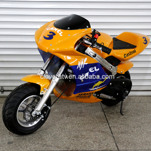 Moto de poche à moteur à essence 49cc, <span class=keywords><strong>vitesse</strong></span> rapide, avec démarreur et lanceur - Product Image 2