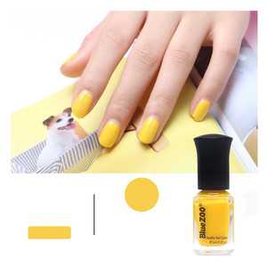 Grasa <span class=keywords><strong>amarillo</strong></span> brillante esmalte de <span class=keywords><strong>uñas</strong></span> luz púrpura lavanda azul 6ml manicura orgánico Natural Gel - Product Image 3