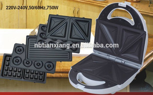 Vendita calda mutevole 2 fette creatore del panino macchina/cialda macchina - Product Image 1