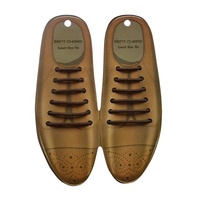 Diseñado para la creatividad perezoso elegante corbata los cordones de los zapatos de cordones de zapatos de cuero