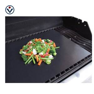 Düşük fiyat ile çapı 48cm 2025 yüksek kaliteli yapışmaz barbekü ızgara <span class=keywords><strong>mat</strong></span>ı - Product Image 1