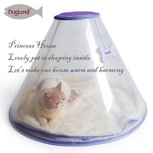 Tienda de campaña transparente portátil de lujo <span class=keywords><strong>para</strong></span> mascotas, <span class=keywords><strong>casa</strong></span> <span class=keywords><strong>iglú</strong></span> de cueva <span class=keywords><strong>para</strong></span> gatos a la moda moderna <span class=keywords><strong>para</strong></span> gatos y <span class=keywords><strong>perros</strong></span>, aplicación de animales pequeños - Product Image 2