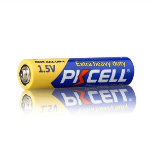 pkcell品牌批发Um4非可充电pkcell电池1.5v aaa r03p碳锌电池