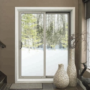 MINGLEI <span class=keywords><strong>Puerta</strong></span> Corredera de PVC de Vidrio Exterior para Patio de <span class=keywords><strong>Vinilo</strong></span> Americano - Product Image 5