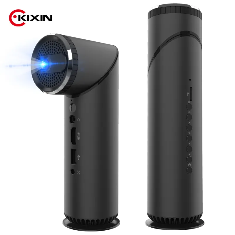 Беспроводной светодиодный проектор Kixin K5h Smart DLP Smart Pico, портативный мини-проектор с экраном 200 дюйма