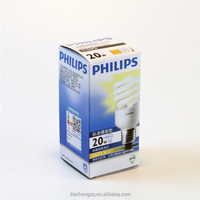 Emballage d'ampoule LED personnalisable haut de gamme Boîte en papier étanche avec gaufrage et stratification mate avec doublure en éponge