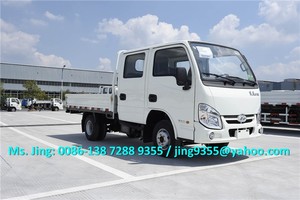 El Líbano Euro V de doble fila de camión <span class=keywords><strong>pequeño</strong></span> 1,5 tonelada <span class=keywords><strong>IVECO</strong></span> Yuejin mini Luz de carga de camiones para la venta - Product Image 3