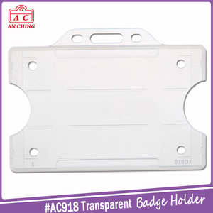 Cordón con Porta Identificación de Plástico Duro Transparente para Oficina/Escuela, Opción de Logotipo Personalizado - Product Image 3