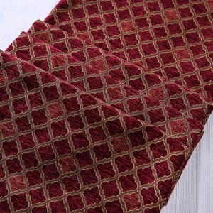 Tessuto per tappezzeria jacquard in ciniglia 100% poliestere certificato Oeko-Tex TengHui, tinto in filo, con effetto oscurante per divani e mobili - Product Image 3