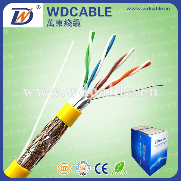 24 awg голой медной усилителя кабель ethernet cat5e кабель