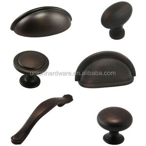 Poignée de tiroir en alliage de zinc antique finition bronze huilé en gros réglable pour commode armoire <span class=keywords><strong>porte</strong></span> utilisation pour <span class=keywords><strong>cuisine</strong></span> chambre - Product Image 2