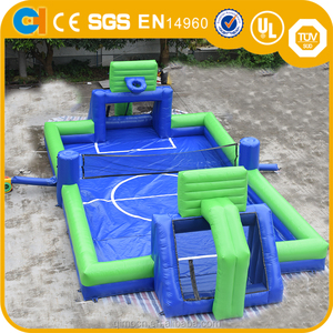Nuevo diseño fútbol inflable, inflable juego de futbolín con presentada, deportes inflables - Product Image 1