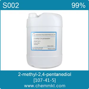 Manfacturer Hexylene Glicole/2-Methyl-2, 4-pentanediol CAS107-41-5