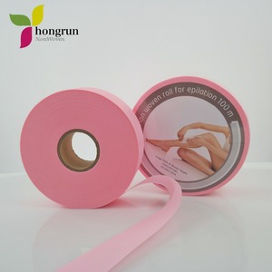 7 cm x 100 m 95gsm <span class=keywords><strong>Aisselle</strong></span> <span class=keywords><strong>Cire</strong></span> Rose Non-Tissé Épilateur Épilation Rouleaux - Product Image 1