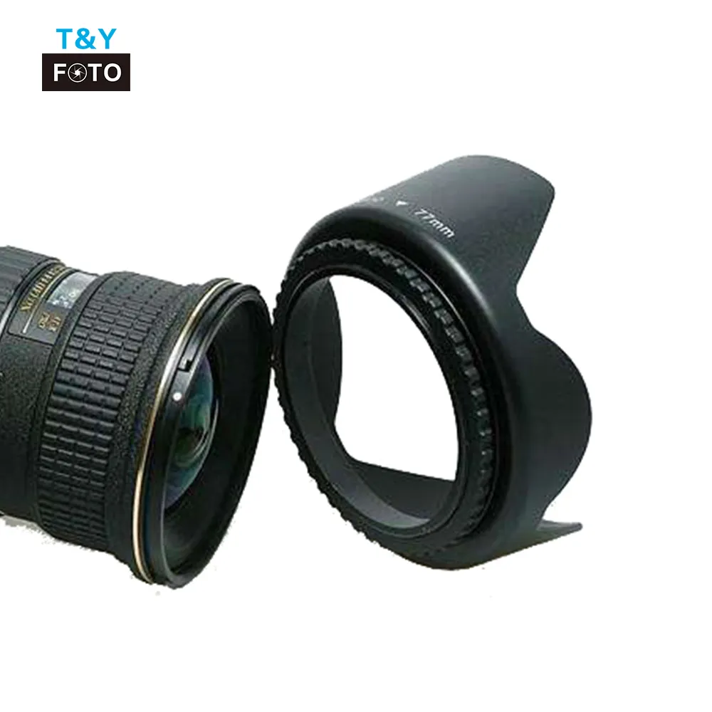 OEM 77 мм тюльпановая бленда для объектива цифровой зеркальной камеры