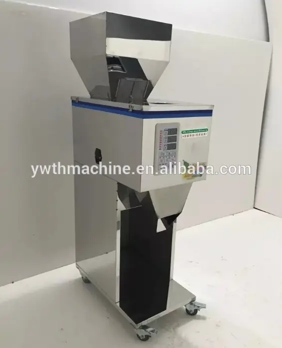 10-999g de gran capacidad cuantitativa máquina de embalaje Granular arroz en polvo de la máquina de llenado