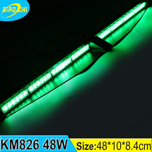 Đèn Nhấp Nháy LED Dạng Tấm 48W Hiệu Suất Cao Đèn Thanh Cảnh Báo Màu Tím Siêu Sáng Cho Xe Cứu Thương Xe Tải - Product Image 4