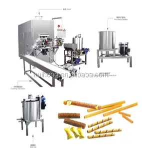 Linea di produzione automatica del rotolo dell'uovo della macchina per la produzione di involtini di uova