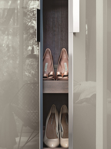 Construit dans les armoires avec porte coulissante chambre design pour dame - Product Image 3