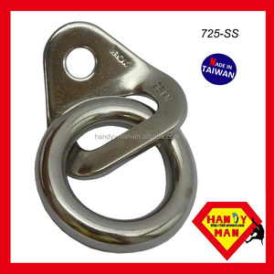 Soporte de Anclaje para Escalada en Roca de Acero Inoxidable 725-SS con Anillo para Anclaje y Aparejos de Seguridad en Escalada Deportiva - Product Image 3