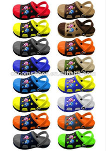 Desnuda de la moda niños zuecos de eva zapatos, fantasía niños zapatos zuecos de eva de la marca nombre - Product Image 1