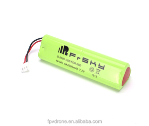 7.2V 2000Mah แบตเตอรี่สำหรับ FrSky <span class=keywords><strong>Taranis</strong></span> X9D <span class=keywords><strong>PLUS</strong></span> เครื่องส่งสัญญาณ RC รีโมทคอนโทรล