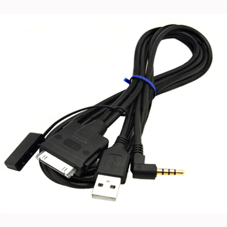 KCA-IP22F USB AUX-Eingangs kabel für iPhone iPod zu Kenwood DDX4038BT DDX4038