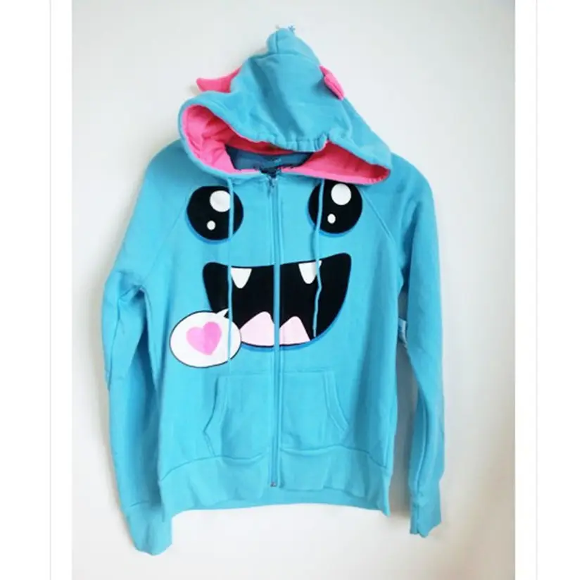 High Quality Fashion Animal Cat Hoodie With Ears For Winter With Hood