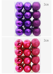 En gros <span class=keywords><strong>Pas</strong></span> <span class=keywords><strong>Cher</strong></span> <span class=keywords><strong>Décoration</strong></span> D'ornement De sapin De Noël Suspendus Boule De Noël En Plastique - Product Image 5