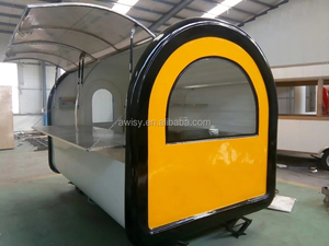 Nouveau <span class=keywords><strong>chariot</strong></span> alimentaire en fibre de verre et aluminium à vendre - <span class=keywords><strong>Chariot</strong></span> à shawarma de taille réglable pour usage extérieur - Product Image 2