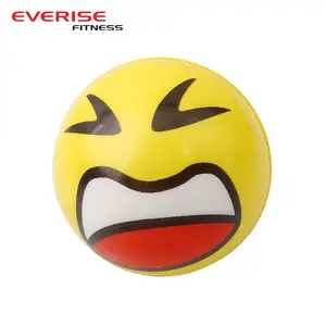 Großhandel Benutzerdefinierte Squeeze Nette Emoji Lächeln Stress-Ball