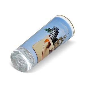 Vaso <span class=keywords><strong>de</strong></span> Chupito <span class=keywords><strong>de</strong></span> <span class=keywords><strong>Vino</strong></span> Personalizado <span class=keywords><strong>de</strong></span> 3 oz con Ribete Dorado y Parche Blanco para Sublimación, Ideal para Regalos y Eventos - Product Image 3