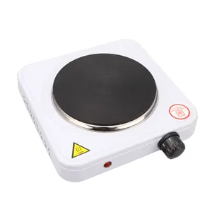 White Solid Single Top Hot Plate by Home Style Kitchen