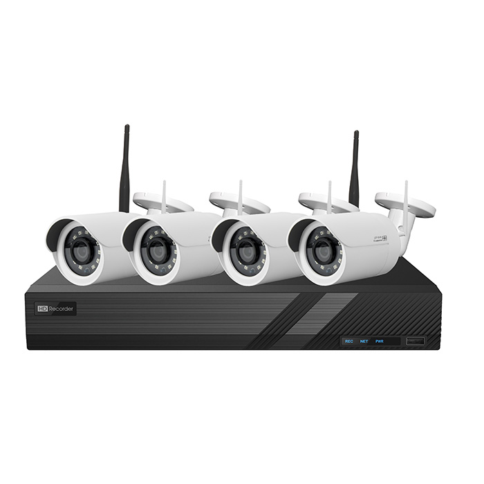 2025スマート人体検知4CH 3MPプラグ & プレイWifiキット強化強力