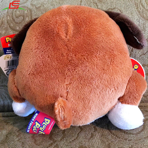Vente chaude Faire Des <span class=keywords><strong>Grimaces</strong></span> Drôle Enfants Jouet Chien En Peluche Jouer Visage Pal - Product Image 6