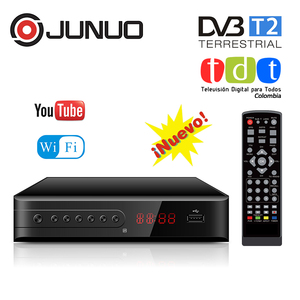 Caja de TV fábrica DVB-T2 receptor de televisor decodificador <span class=keywords><strong>TDT</strong></span> HD digital con HD <span class=keywords><strong>cable</strong></span> y <span class=keywords><strong>antena</strong></span> para Colombia - Product Image 6