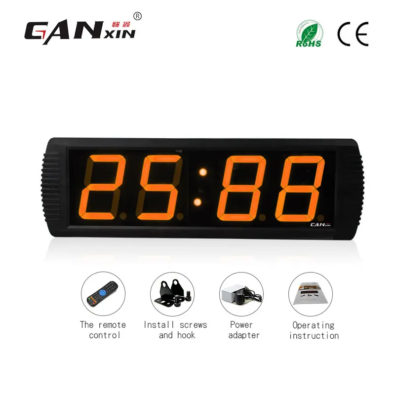 [GANXIN] <span class=keywords><strong>7</strong></span> <span class=keywords><strong>Segmenti</strong></span> di Nuovo Disegno Led Digital Alarm Clock Made in China