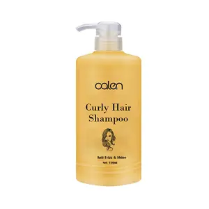 Частная торговая марка очищающий шампунь для лечения выпадения вьющихся волос